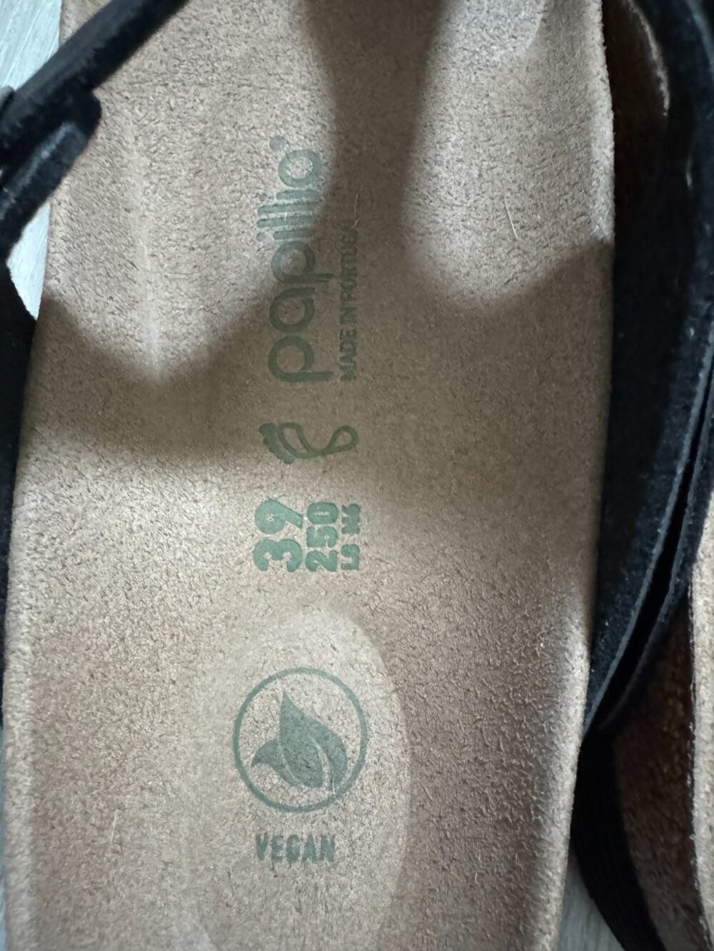Birkenstock Papillio Gizeh Platform Vegan Black New Without Tag EU 39 / US 8–8.5 - Picture 6 of 11